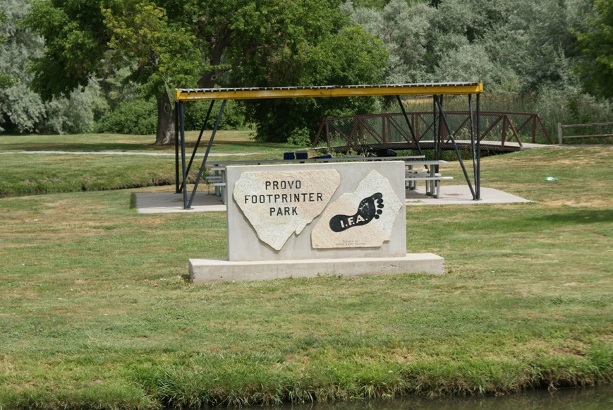 Footprinter Park, Provo Utah