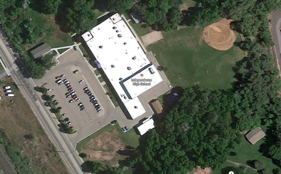 Independence High School Provo Utah Google Earth View