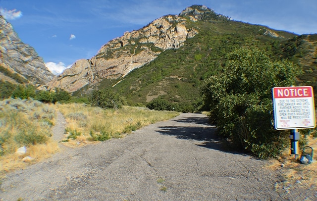 Rock Canyon Trail Head, Provo Utah